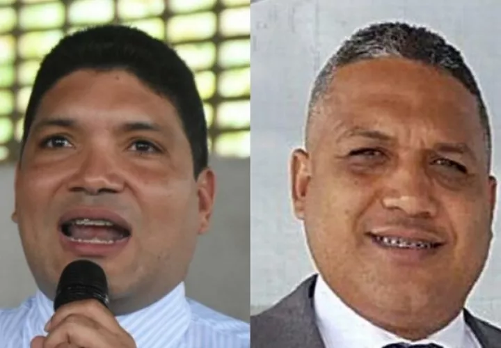 Gabriel Panky Soto y Alexis Lomba. 