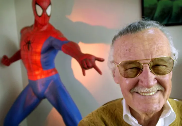 Fallece la  leyenda del cómic Stan Lee. Foto/AP