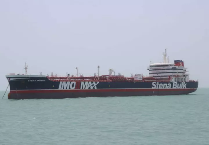 El petrolero con bandera británica "Stena Impero", con 23 tripulantes, fue apresado ayer por la tarde en Ormuz por guardias revolucionarios iraníes.