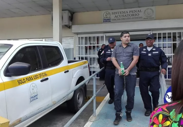 El12 de septiembre de 2018, el juez de garantía Xavier Flores, dictó la orden de medida cautelar de detención preventiva en contra de Víctor Domínguez. Foto/Eric Montenegro