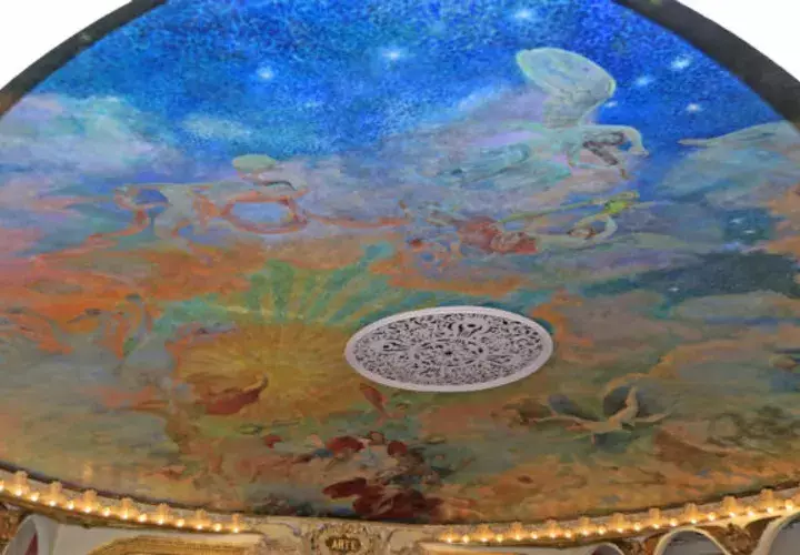 Obra de arte del maestro Roberto Lewis. Foto: Cortesía Inac.