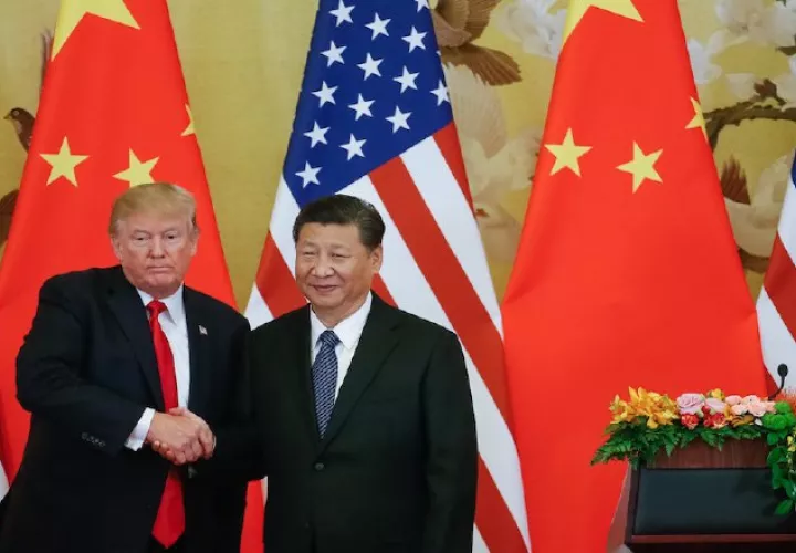 Los presidentes Donald J. Trump y Xi Jinping. EFE