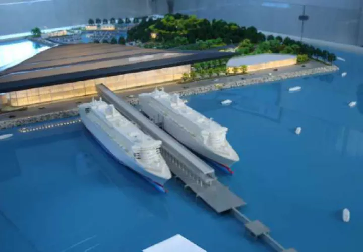  Se convertirá en el primer puerto de cruceros construido en el sector pacífico de la República de Panamá.