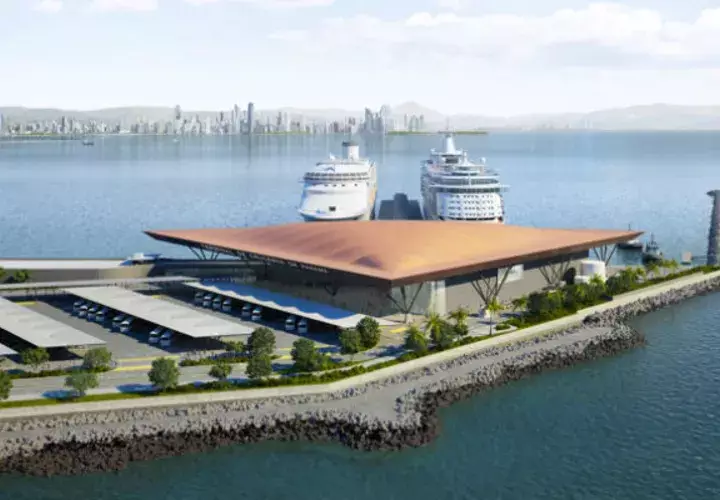 La Terminal de Cruceros de Panamá es una mega obra que está encaminada a extender la capacidad del país en la prestación de servicios marítimos portuarios. Foto/ AMP