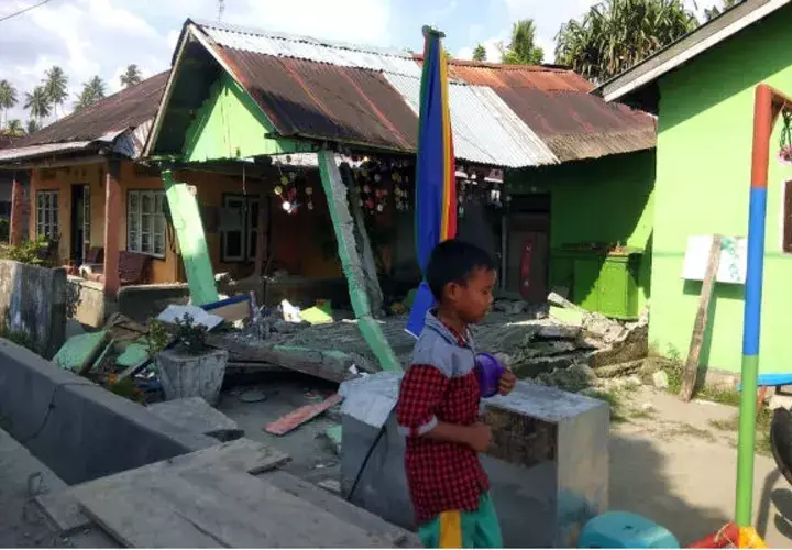 El terremoto generó una alerta entre la población por el temor a un tsumani.