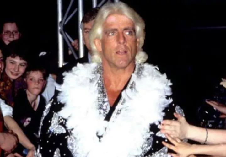 Ric Flair debutó como luchadir en 1972. Foto @ricflairnatureboy