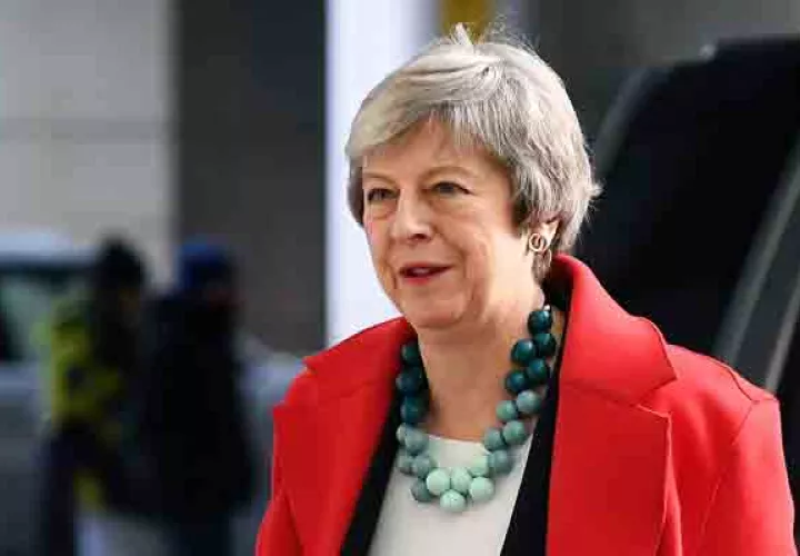 La Primer Ministra británica Theresa May, suspendió en diciembre pasado la primera votación por la falta de apoyo. FOTO/AP