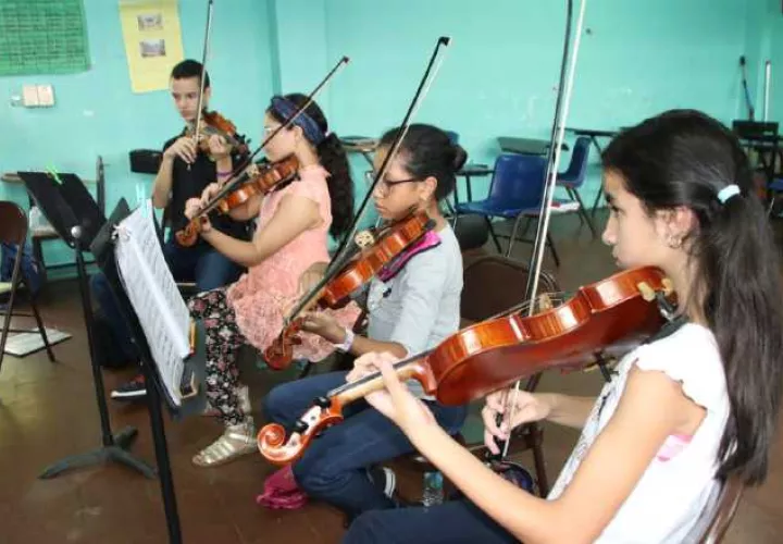 Los chicos que participan en esta iniciativa  fueron escogidos por audición.  Cortesía