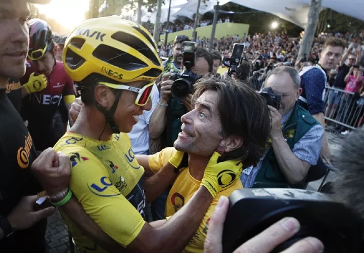 Bernal es el primer latino en ganar la máxima prueba del ciclismo.