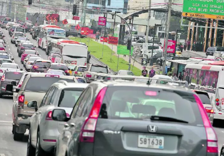 El tráfico es uno de los inconvenientes detectados en la actividad. Cortesía