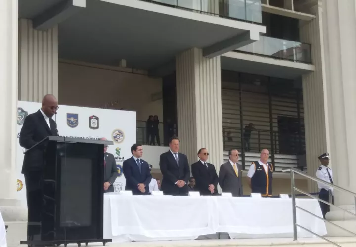 La ceremonia se llevo en presencia del presidente Juan Carlos Varela.