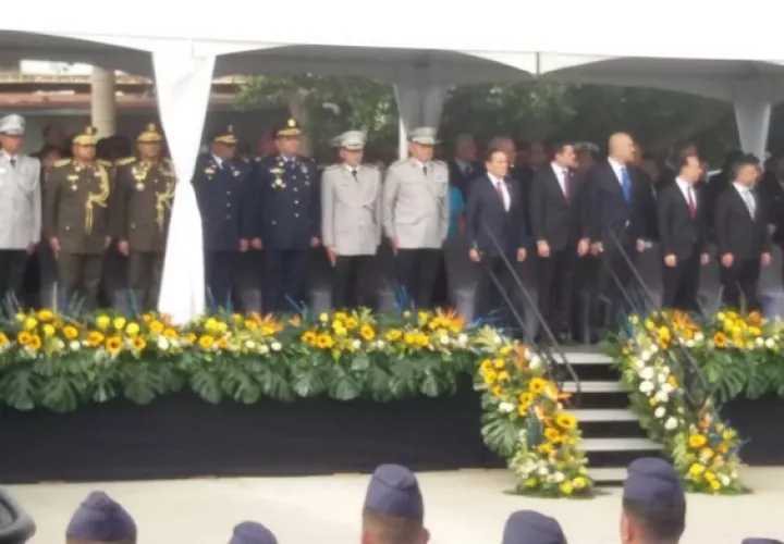 La ceremonia de cambio de mando se llevó a cabo en la sede de Policía Nacional en Ancón.