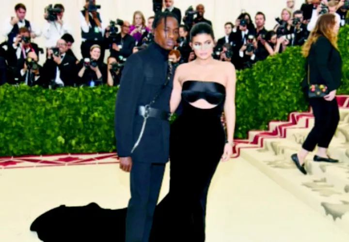 Travis Scott y Kylie Jenner.