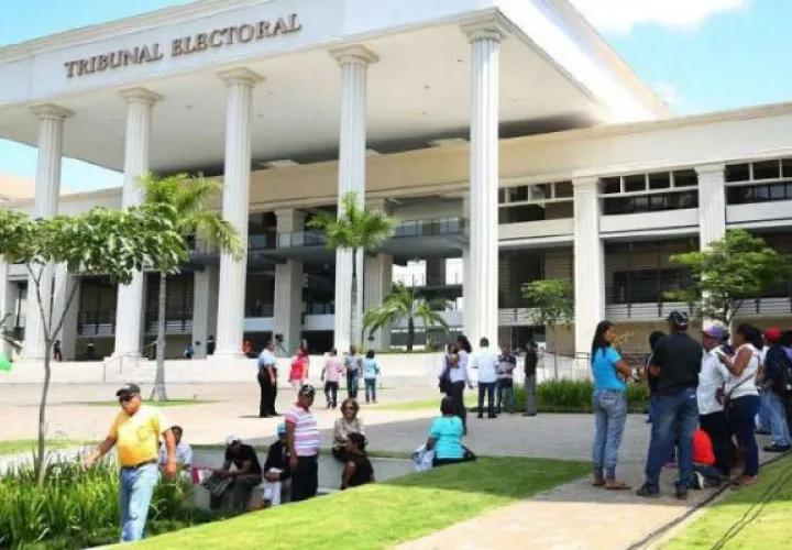 Sede del Tribunal Electoral en Ancón. Archivo
