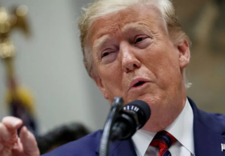 Reclamaron al presidente estadounidense, Donald Trump, que elimine el calzado de la lista de productos chinos.Foto/Efe