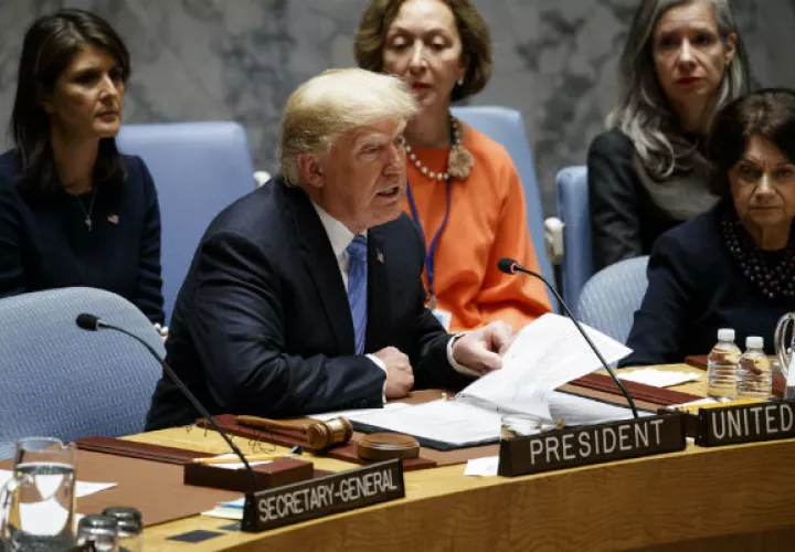  Es la primera vez que Trump acusa directamente a un país de interferir en ese proceso. AP