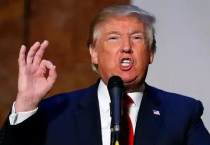 El mandatario Donald Trump  dijo que entre la caravana de inmigrantes se encuentran "criminales", EFE