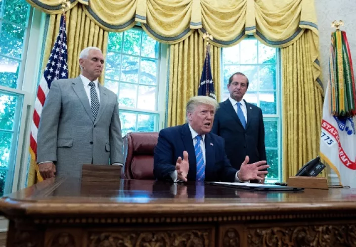 El legislador ya había solicitado en abril la entrega de la declaración de impuestos del presidente Donald Trump, entre 2013 y 2018, algo a lo que entonces se negaron ambas instituciones. FOTO/EFE