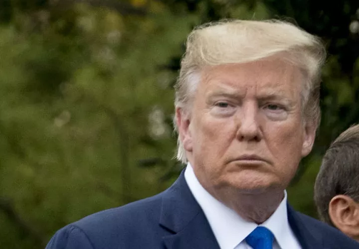 Trump lleva días combatiendo las alarmas sobre una posible recesión. 
