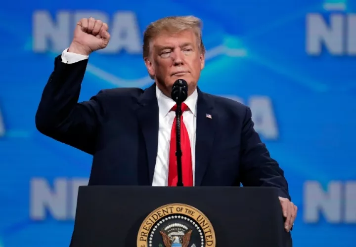 Donald Trump, aseguró que discrepaba en muchos temas con John Bolton. FOTO/AP