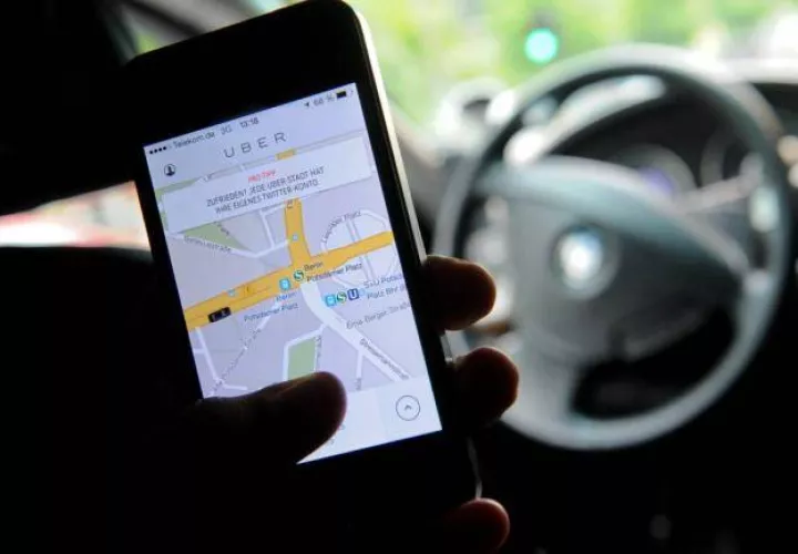 Uber en Panamá. 