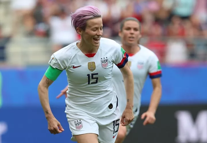 Megan Rapinoe causó polémica con sus declaraciones.