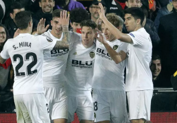 Valencia se medirá al equipo ruso Krasnodar. Foto:EFE