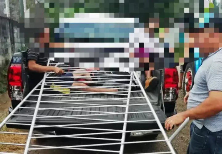 Los sujetos fueron capturados por la Policía Nacional.