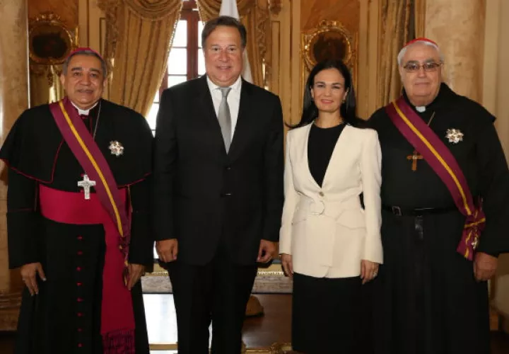 Ambas autoridades de la iglesia Católica en Panamá recibieron la orden Vasco Núñez de Balboa, en Grado de Gran Cruz.