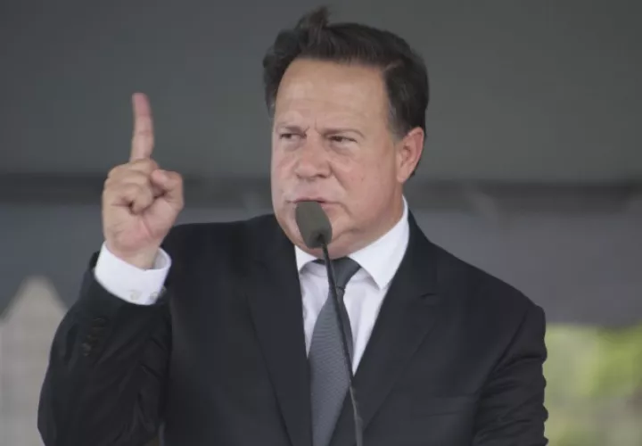 Juan Carlos Varela justifica su mala gestión. Foto de archivo