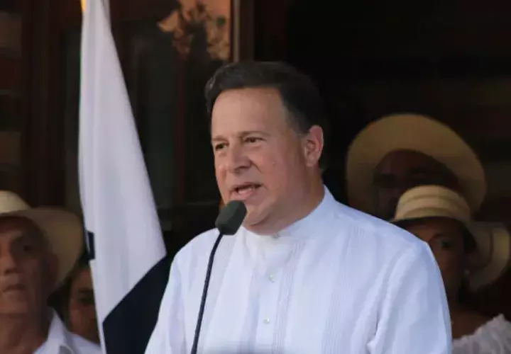 ¡Error! Presidente Juan Carlos Varela anuncia fin de su mandato en la Villa de Los Santos. Foto: @PresidenciaPma
