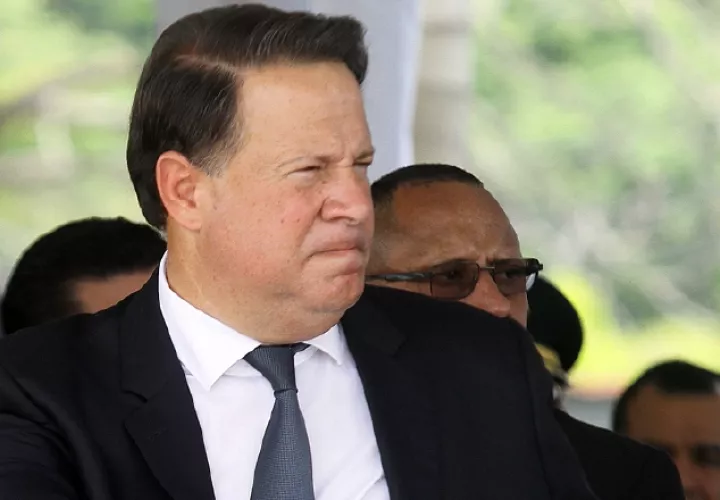 Juan Carlos Varela, presidente de la República de Panamá, quien está próximo a cumplir su mandato. 