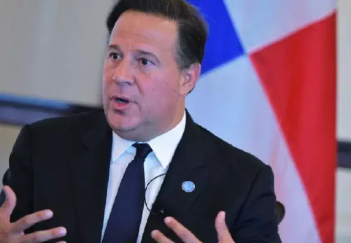 Juan Carlos Varela, presidente de Panamá.