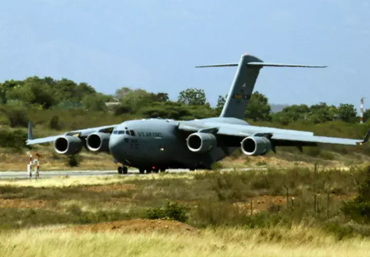 La ayuda que traen los C-17 será recibida en el aeropuerto Camilo Daza por representantes del Departamento de Estado de EE.UU., de la Agencia de Estados Unidos para el Desarrollo Internacional (Usaid).