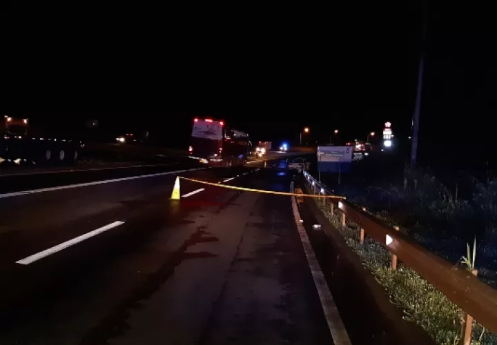 Con estas tres víctimas se aumentan las cifras de muertes por accidentes de tránsito a nueve en lo que va del año 2019 en la provincia de Veraguas. Foto/Melquiades Vásquez