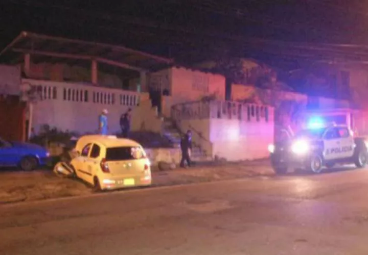 Pareja asesinada en Veranillo, el pasado martes. Fotos: TVN Noticias