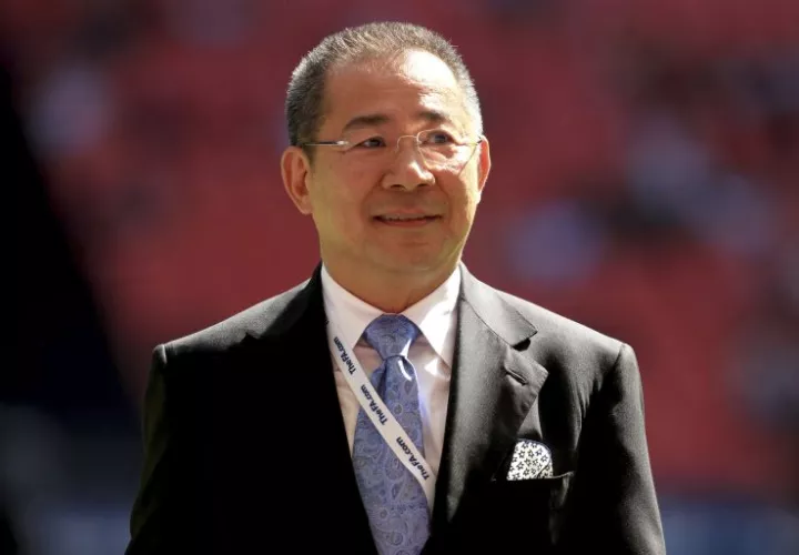 Vichai Srivaddhanaprabha murió en un accidente áereo. Foto AP