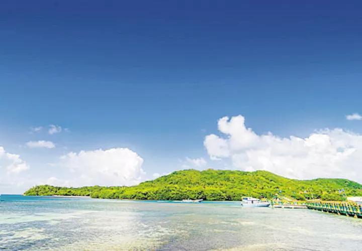 Isla de San Andrés, en Colombia.