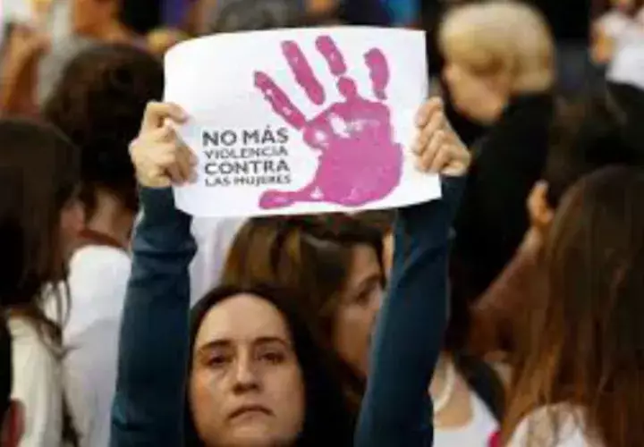 No a la violencia contra las mujeres. 