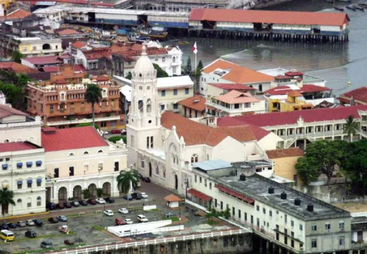 Vista del Casco Antiguo de la Ciudad de Panamá.  La Iglesia de San José será escenario de un concierto del ASMF el jueves 6 de junio. Foto: Panamá América