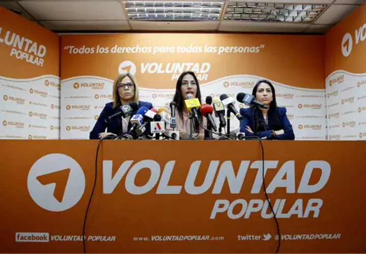 Las dos diputadas y la abogada miembro de la ONG Coalición por los Derechos Humanos denunciaron este lunes la detención de más de 80 niños en las protestas que se han registrado desde el pasado 21 de enero en Venezuela. FOTO/EFE