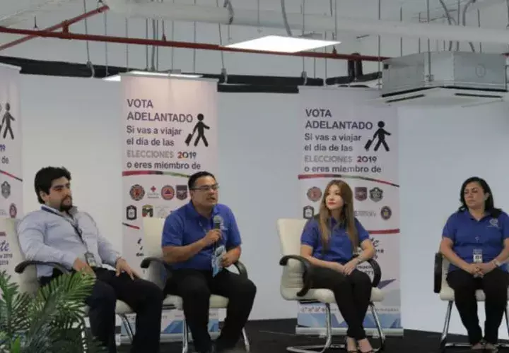 Subcomisión de Voto Adelantado realiza capacitación. Foto@tepanama