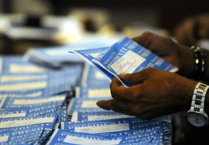 Tribunal Electoral aceptará como válido el gancho o la cruz en el voto este 5 de mayo. Foto: Panamá América.