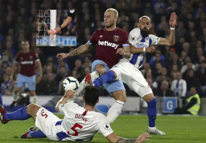 West Ham vs. Brighton en la Liga Premier