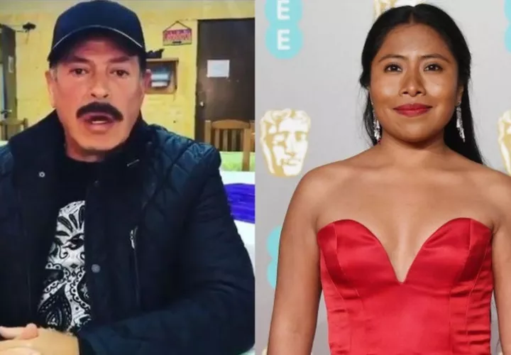 Sergio Goyri  y Yalitza Aparicio. /Foto: Captura de video EFE