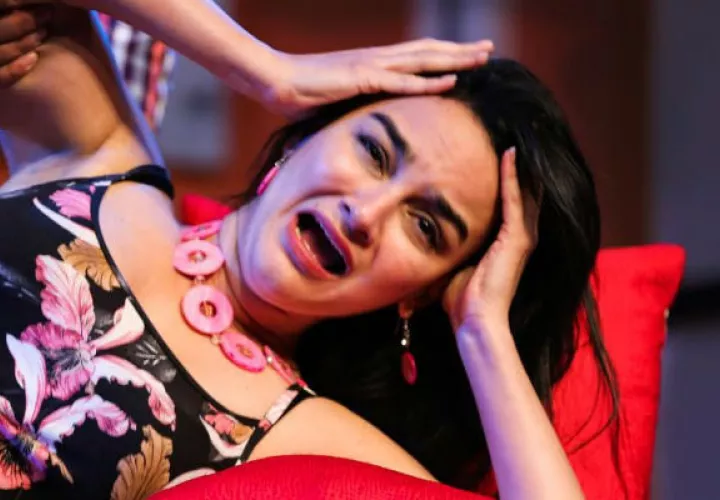Yiniva Cárdenas en 'Sin filtros en la lengua'. Foto: Cortesía.