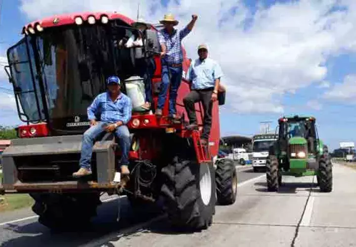 Los productores de la región de Azuero exigen respeto y que se cumplan las promesas. Foto/Thays Domínguez